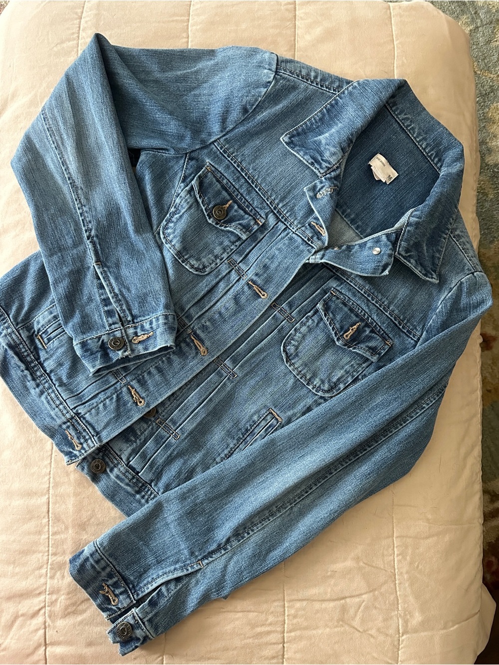 GAP Jeans Medium Wash OG Denim Jacket - Blue